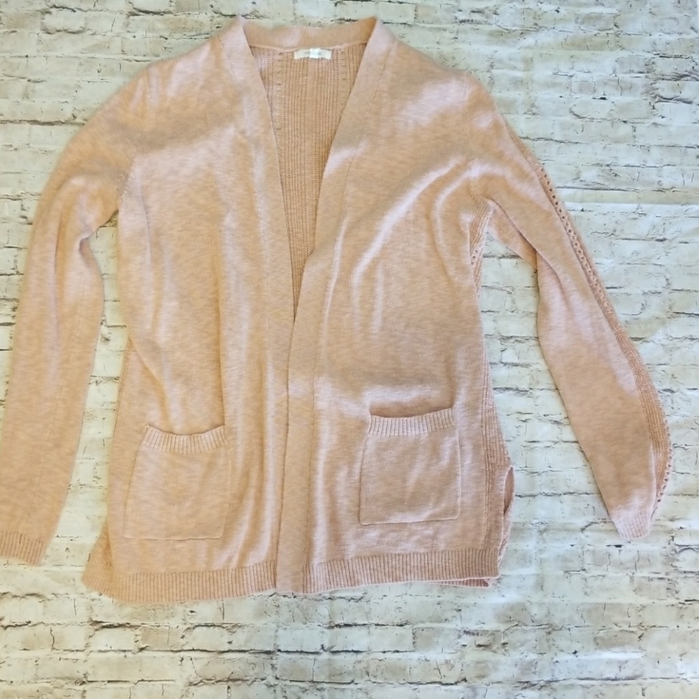 Blush cardigan